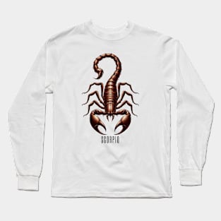 Scorpio Zodiac Tee Long Sleeve T-Shirt